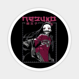 Nezuko Kamado Demon Slayer Anime Magnet